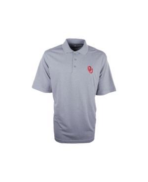 Antigua Men's Oklahoma Sooners Pique Extra-lite Polo Shirt
