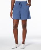 Karen Scott Pull-on Drawstring Shorts, Created For Macy's