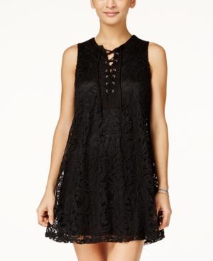 Joe & Elle Juniors' Lace Swing Dress