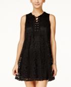 Joe & Elle Juniors' Lace Swing Dress