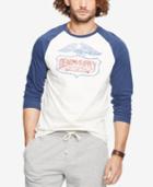 Denim & Supply Ralph Lauren Men's Eagle Logo Baseball Shirt