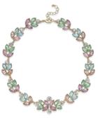 Charter Club Gold-tone Multi-crystal Collar Necklace, Only At Macy's