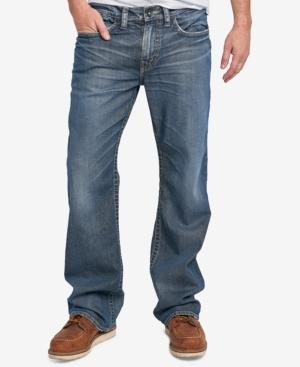 Silver Jeans Co. Men's Craig Easy Fit Bootcut Stretch Jeans