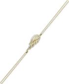Wrapped Diamond Wing Chain Bracelet In Yellora (1/6 Ct. T.w.)