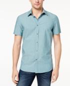 Calvin Klein Jeans Men's Railroad-stripe Shirt