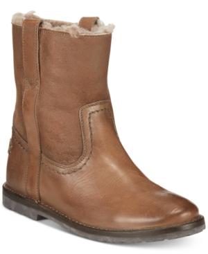 Frye Celia Shearling Short Booties Women's Shoes