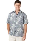 Cubavera Allover Tropical Print Button-front Shirt