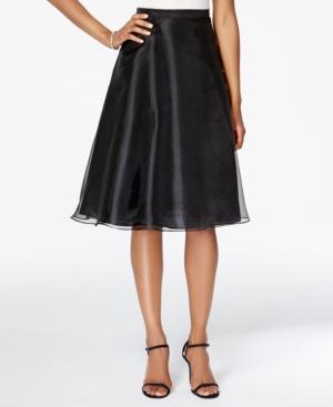 Msk Chiffon A-line Skirt