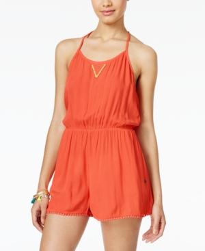 Roxy Juniors' Beauty Brigade Sleeveless Embellished Romper