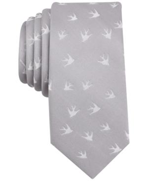 Bar Iii Men's Aria Bird Conversational Slim Tie, Only At Macy's