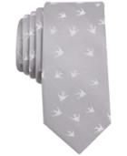 Bar Iii Men's Aria Bird Conversational Slim Tie, Only At Macy's