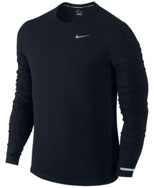Nike Men's Dri-fit Contour Long-sleeve Running Shirt