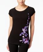 Ideology Floral-graphic T-shirt, Created For Macy's