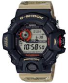 G-shock Men's Solar Digital Rangeman Beige Camouflage Resin Strap Watch 54x55mm Gw9400dcj-1