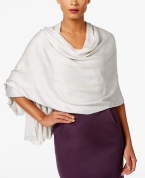 Inc International Concepts Metallic Stripe Scarf, Created For Macy's