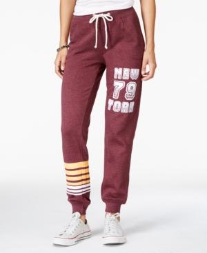 Ultra Flirt Juniors' Graphic Jogger Pants