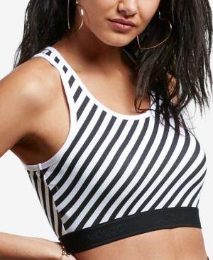 Volcom Striped Cropped Top