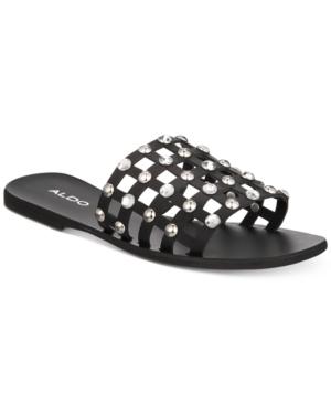 Aldo Unterman Embellished Slide Sandals Women's Shoes