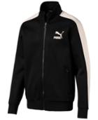 Puma Men's T7 Faux-suede Trim Track Jacket