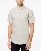 Volcom Men's Logo-print Button-down Shirt