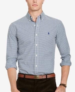 Polo Ralph Lauren Men's Slim-fit Tattersall Shirt