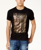 Guess Men's Bsc Lines Graphic Print T-shirt