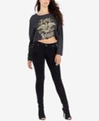 True Religion Cropped Graphic T-shirt