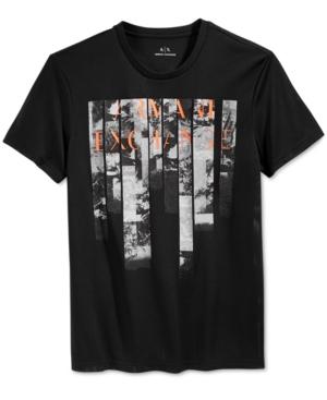 Armani Exchange Men's Linear Vertical T-shirt