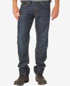 Silver Jeans Co. Men's Eddie Relaxed-fit Tapered Stretch Jeans