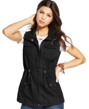 American Rag Juniors' Cargo Vest, Only At Macy's