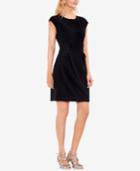 Vince Camuto Lace-up Cap-sleeve Dress
