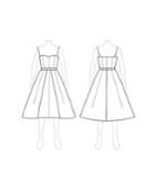 Customize: Switch To Petti Length - Fame And Partners Print Petti-length Dress
