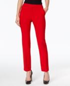 Inc International Concepts Petite Straight-leg Pants, Only At Macy's