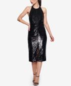 Fame And Partners Sequined Halter Dress