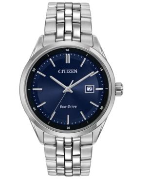 Citizen Men's Eco-drive Stainless Steel Bracelet Watch 41mm Bm7251-53l