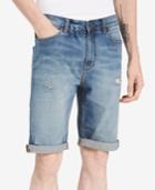 Calvin Klein Jeans Men's Distressed Stretch Denim Shorts