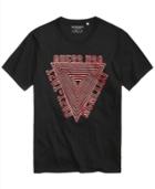 Guess Men's Tri Maze Logo-print T-shirt