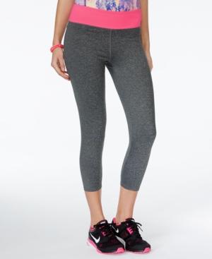 Jessica Simpson The Warm Up Juniors' Cropped Active Leggings