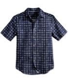 Sean John Men's Grid-print Shirt, Only At Macy's