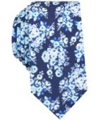 Bar Iii Men's Siena Floral-print Skinny Tie, Only At Macy's