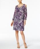 Style & Co Paisley-print Dress, Only At Macy's