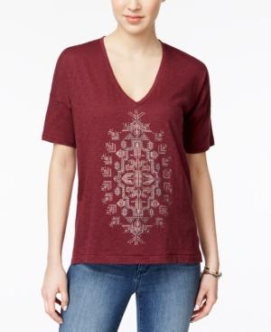 Lucky Brand Embellished T-shirt