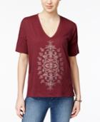 Lucky Brand Embellished T-shirt