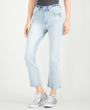 Dollhouse Juniors' Cropped Bootcut Jeans