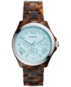 Fossil Women's Cecile Tort Acetate Bracelet Watch 40mm Am4641