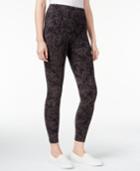 Style & Co. Petite Printed Active Leggings, Only At Macy's
