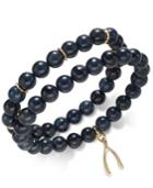 Inc International Concepts Gold-tone 2-pc. Marbled Bead Stretch Bracelet