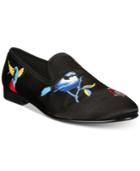 Tallia Men's Enrico Bird Satin Smoking Slippers Men's Shoes