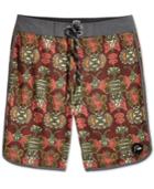 Quiksilver Men's Laced Abstract-print 21 Boardshorts
