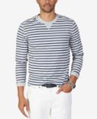 Nautica Men's Slim-fit Striped Sweater